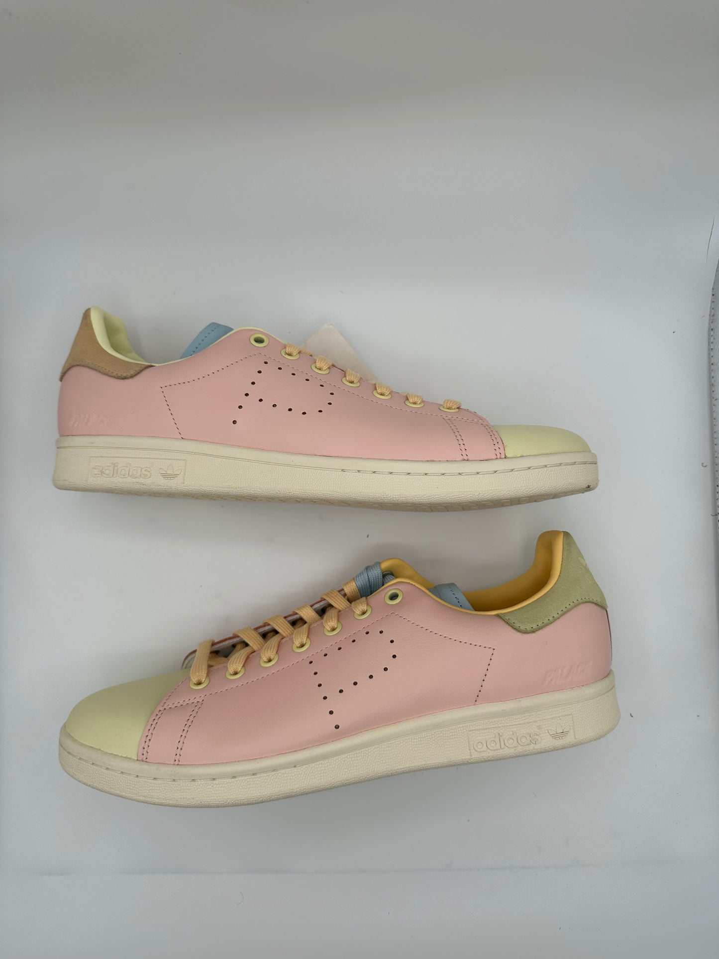 Palace X Adidas X Stan Smith 'Palace Pink & Yellow