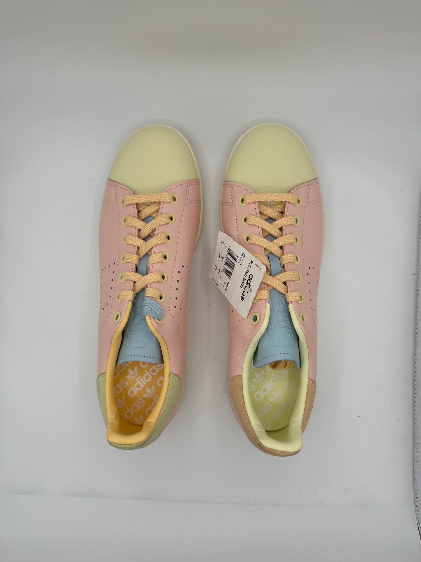 Palace X Adidas X Stan Smith 'Palace Pink & Yellow